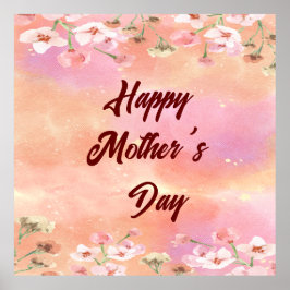 Bright Floral | Moederdag 2024 Poster