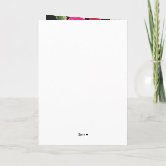 Bright Floral | Moederdag-kaart Kaart (Achterkant)