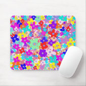 Bright Floral Mousepad Muismat (Met muis)