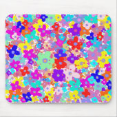 Bright Floral Mousepad Muismat (Voorkant)