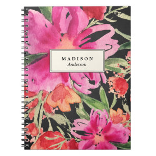 Bright Floral   Notitieboekje Notitieboek