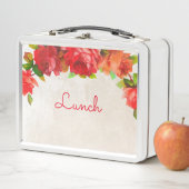 Bright Floral omhuld lunch box (In situ)