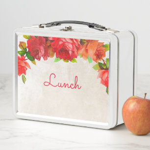 Bright Floral omhuld lunch box