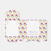 Bright Floral Party Favoriet Box Bedankdoosjes (Uitgevouwen)