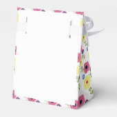 Bright Floral Party Favoriet Box Bedankdoosjes (Achterkant)