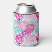 Bright Floral patroon 2 Blikjeskoeler (Blikje Achterkant)