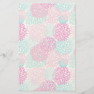Bright Floral patroon 2 Briefpapier