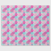 Bright Floral patroon 2 Cadeaupapier (Vlak)