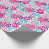 Bright Floral patroon 2 Cadeaupapier (Hoek)