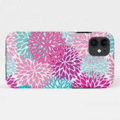 Bright Floral patroon 2 Case-Mate iPhone Case (Achterkant (horizontaal))