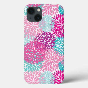 Bright Floral patroon 2 Case-Mate iPhone Case