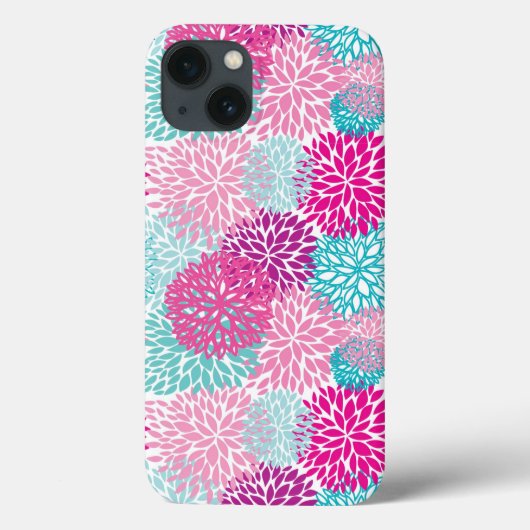 Bright Floral patroon 2 Case-Mate iPhone Case (Achterkant)