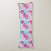 Bright Floral patroon 2 Lichaamskussen (Voorkant Verticaal)