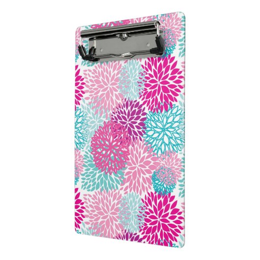 Bright Floral patroon 2 Mini Klembord (Angled2)