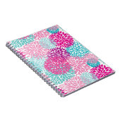 Bright Floral patroon 2 Notitieboek (Rechterzijde)