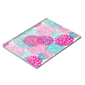 Bright Floral patroon 2 Notitieboek (Linkerzijde)
