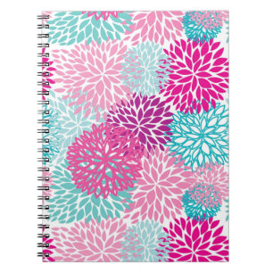 Bright Floral patroon 2 Notitieboek