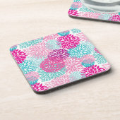 Bright Floral patroon 2 Onderzetter (Linkerzijde)