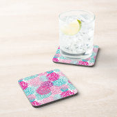 Bright Floral patroon 2 Onderzetter (Rechterzijde)