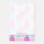 Bright Floral patroon 2 Post-it® Notes (Voorkant)