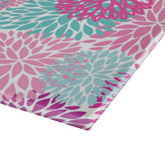 Bright Floral patroon 2 Snijplank (Hoek)