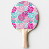 Bright Floral patroon 2 Tafeltennisbatje (Voorkant)