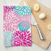 Bright Floral patroon 2 Theedoek (Quarter Fold)