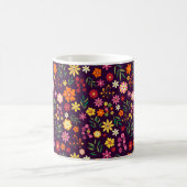 Bright Floral Patroon Koffiemok (Center)