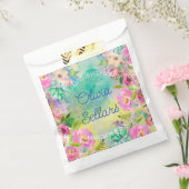 Bright Floral Profusion Vrijgezellenfeest Bedankzakje (Gezegeld)