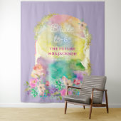 Bright Floral Profusion Vrijgezellenfeest Wandkleed (In situ)