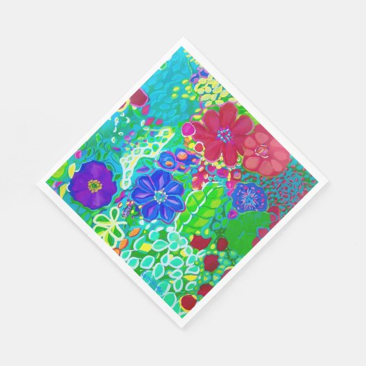 Bright Floral servetten voor elke gelegenheid (Hoek)