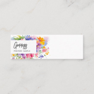 Bright Florals Parfum Tester Mini Visitekaartje