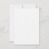 Bright Florals Spring Wedding RSVP-kaart RSVP Kaartje (Achterkant)