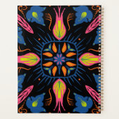 Bright Florals Teacher School Homeschool Planner (Achterkant)