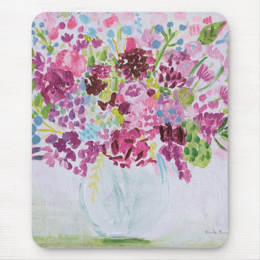 Bright Flower Bouquet Muismat (Voorkant)