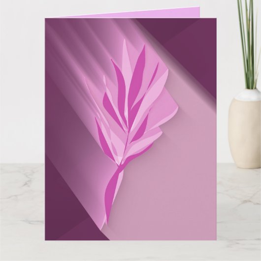 Bright flower. kaart (Voorkant)