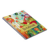 Bright Flower Notitieboek (Rechterzijde)