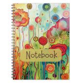 Bright Flower Notitieboek (Voorkant)
