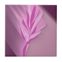 Bright flower. tegeltje