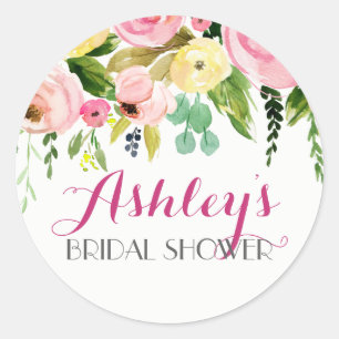 Bright Flower Vrijgezellenfeest Sticker