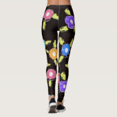 Bright Flowered Ladies Leggings (Achterkant)