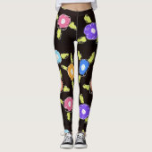 Bright Flowered Ladies Leggings (Voorkant)