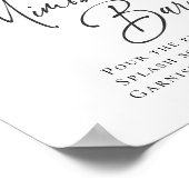 Bright Flowers Floral Citrus Bridal Mimosa Bar Poster (Hoek)