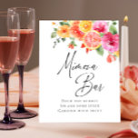 Bright Flowers Floral Citrus Bridal Mimosa Bar Poster<br><div class="desc">Klik voor verdere aanpassingen op "Deze sjabloon personaliseren" en vervolgens op "Bewerken met ontwerpgereedschap". Stijlvolle bewerkbare gemakkelijk te gebruiken bruiloft sjablonen,  meer items beschikbaar in de winkel (uitnodigingen,  rsvp,  bedankjes,  briefpapier & decor). Neem contact met me op als je hulp nodig hebt of overeenkomende objecten.</div>