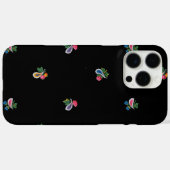 Bright Flowers, Leaves and Paisleys Black Case-Mate iPhone Case (Achterkant (horizontaal))