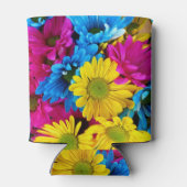 Bright Flowers Roze Monogram Blikjeskoeler (Achterkant)