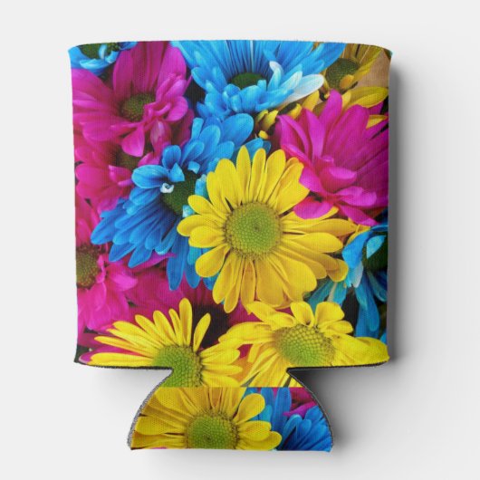 Bright Flowers Roze Monogram Blikjeskoeler (Achterkant)