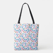 Bright Folk Art Floral Tote Bag (Achterkant)