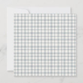 Bright Folk Boerderij Floral Tortelduifjes bruilof Bedankkaart (Achterkant)