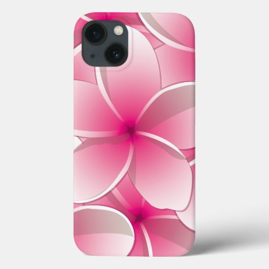 Bright Frangipani/Plumeria bloemen Case-Mate iPhone Case (Achterkant)